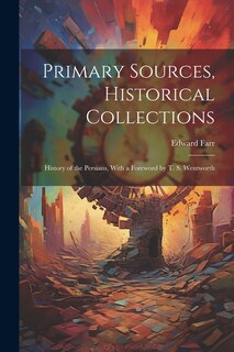 Couverture_Primary Sources, Historical Collections