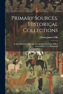 Front cover_Primary Sources, Historical Collections