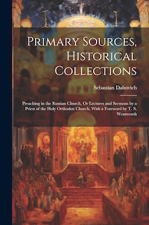 Couverture_Primary Sources, Historical Collections