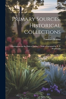 Front cover_Primary Sources, Historical Collections