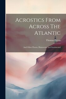 Front cover_Acrostics From Across The Atlantic