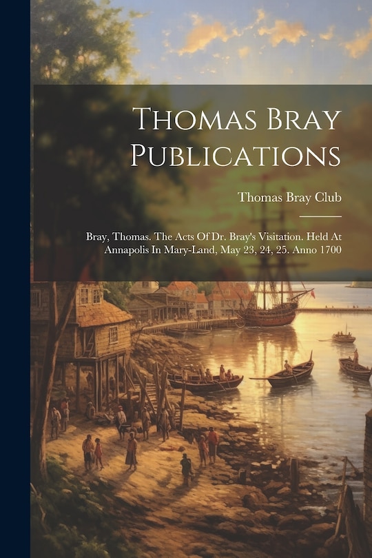Front cover_Thomas Bray Publications