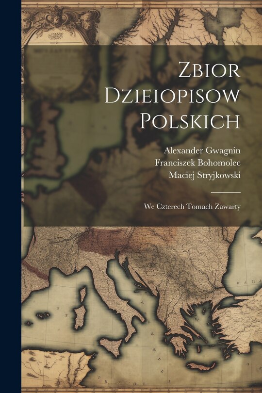 Front cover_Zbior Dzieiopisow Polskich