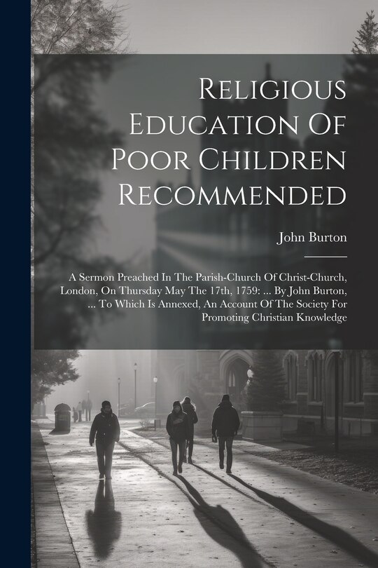 Couverture_Religious Education Of Poor Children Recommended