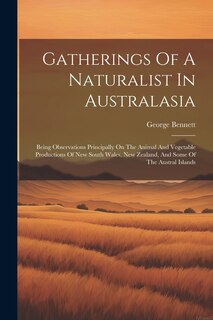 Front cover_Gatherings Of A Naturalist In Australasia