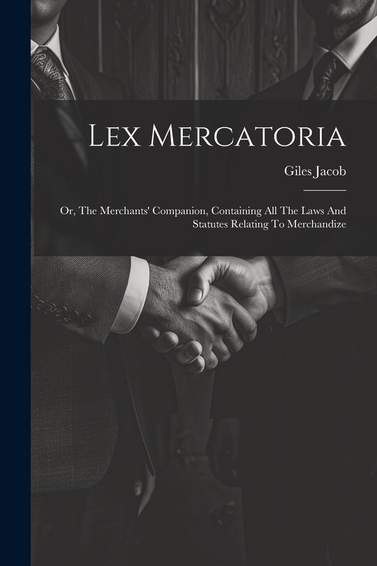 Front cover_Lex Mercatoria