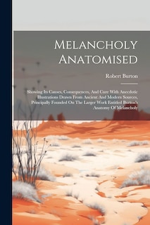 Front cover_Melancholy Anatomised