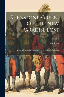 Front cover_Shenstone-green, Or, The New Paradise Lost
