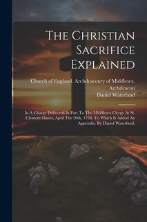 Couverture_The Christian Sacrifice Explained