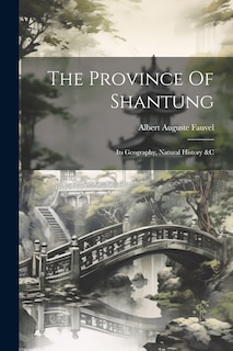 Front cover_The Province Of Shantung