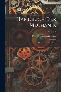 Couverture_Handbuch Der Mechanik
