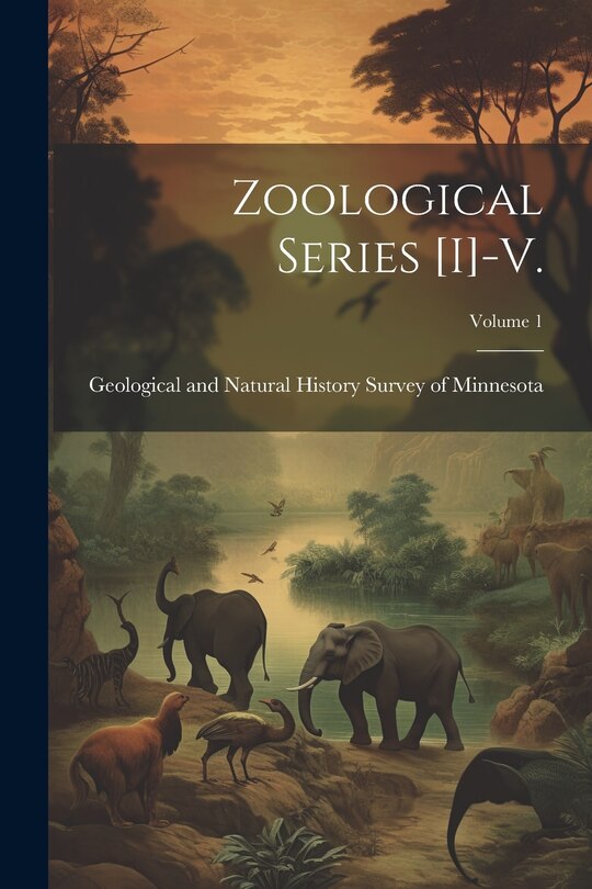 Front cover_Zoological Series [i]-v.; Volume 1