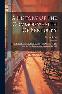 Front cover_A History Of The Commonwealth Of Kentucky