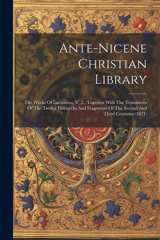 Front cover_Ante-nicene Christian Library