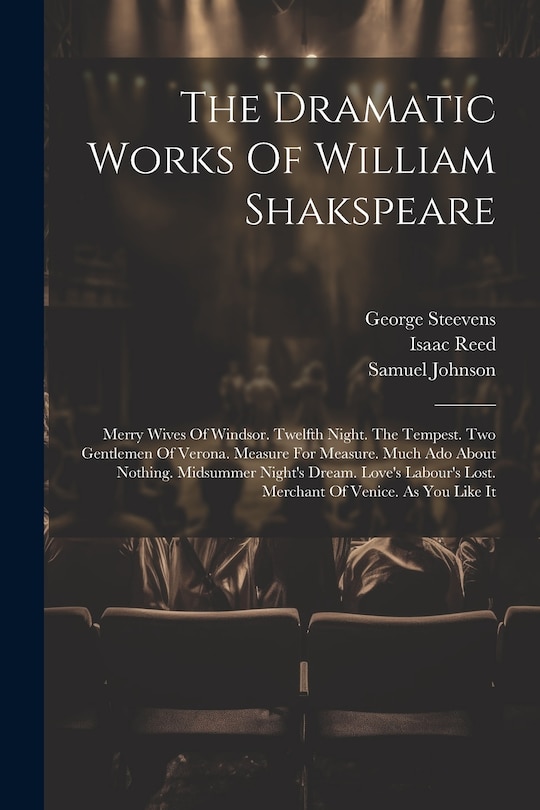 Couverture_The Dramatic Works Of William Shakspeare