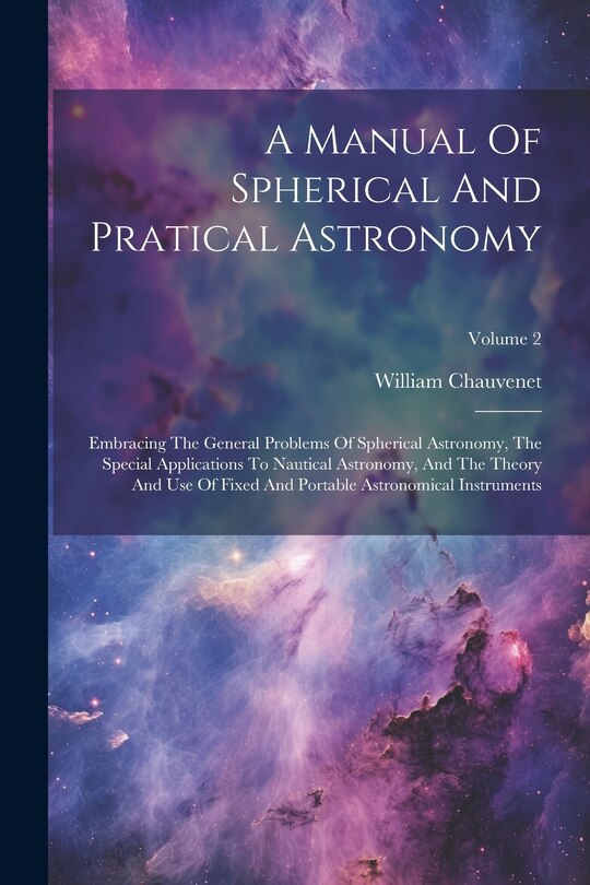 Front cover_A Manual Of Spherical And Pratical Astronomy