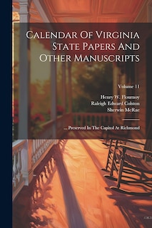 Front cover_Calendar Of Virginia State Papers And Other Manuscripts