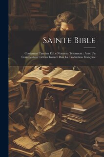 Front cover_Sainte Bible