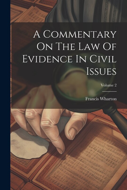 Couverture_A Commentary On The Law Of Evidence In Civil Issues; Volume 2