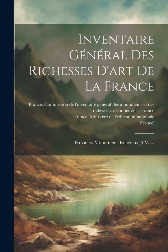 Couverture_Inventaire Général Des Richesses D'art De La France