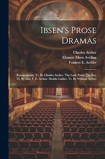 Couverture_Ibsen's Prose Dramas