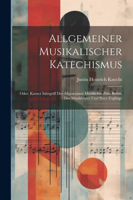 Front cover_Allgemeiner Musikalischer Katechismus