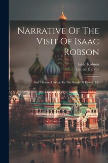 Front cover_Narrative Of The Visit Of Isaac Robson