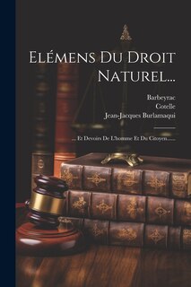 Couverture_Elémens Du Droit Naturel...