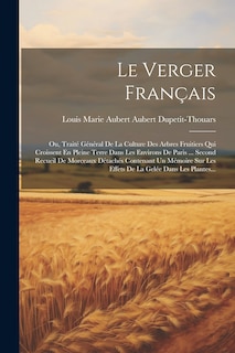 Front cover_Le Verger Français