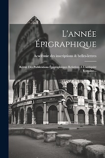 Couverture_L'année Épigraphique