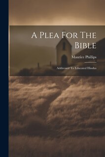 Front cover_A Plea For The Bible