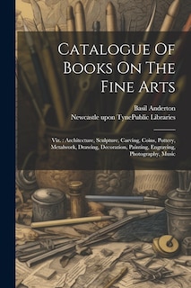 Couverture_Catalogue Of Books On The Fine Arts