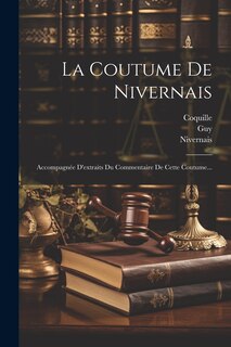 Couverture_La Coutume De Nivernais