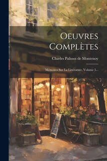 Front cover_Oeuvres Complètes