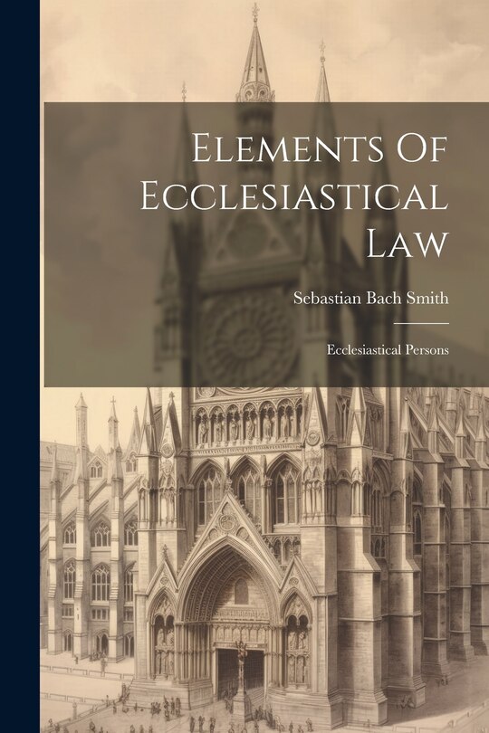 Couverture_Elements Of Ecclesiastical Law