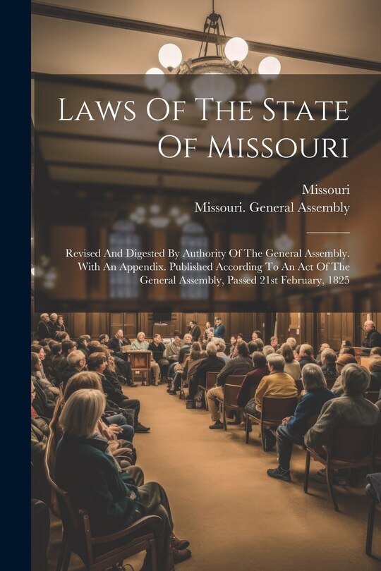 Front cover_Laws Of The State Of Missouri