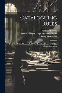 Front cover_Cataloguing Rules