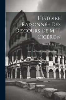 Front cover_Histoire Raisonnée Des Discours De M. T. Cicéron