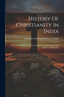 Couverture_History Of Christianity In India