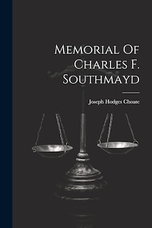 Front cover_Memorial Of Charles F. Southmayd