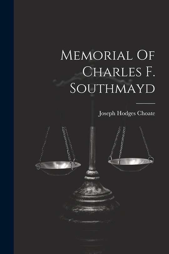 Front cover_Memorial Of Charles F. Southmayd
