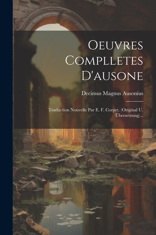 Couverture_Oeuvres Complletes D'ausone