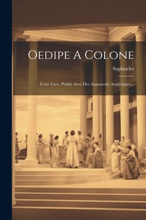 Front cover_Oedipe A Colone