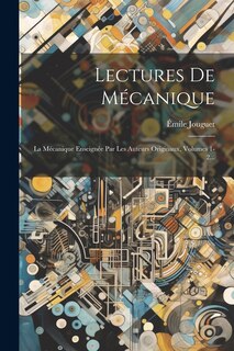 Couverture_Lectures De Mécanique
