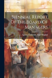 Couverture_Biennial Report Of The Board Of Managers