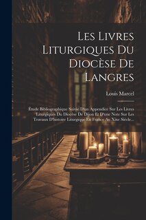 Front cover_Les Livres Liturgiques Du Diocèse De Langres