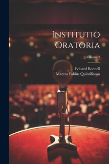 Front cover_Institutio Oratoria; Volume 2