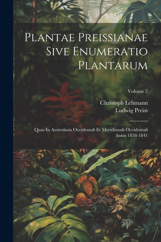Couverture_Plantae Preissianae Sive Enumeratio Plantarum