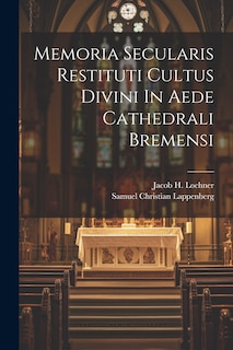 Couverture_Memoria Secularis Restituti Cultus Divini In Aede Cathedrali Bremensi