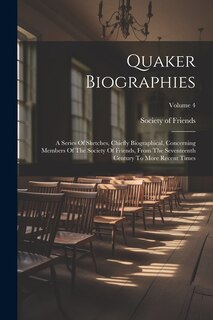 Couverture_Quaker Biographies